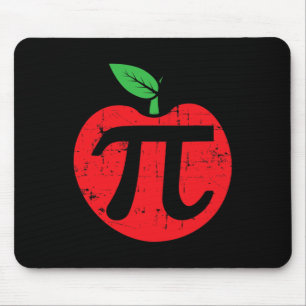 Pi Day Apple Pie Pun 3.14 Niedlich Mathe Lover Leh Mousepad