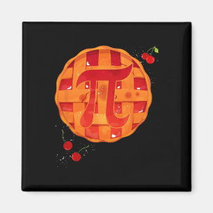 Pi Day Cherry Pie Mathe Lehrer Funny Erntedank Magnet