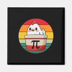 Pi Day Chicken Pot Pie Funny Mathe Lehrer Nerd Gee Magnet
