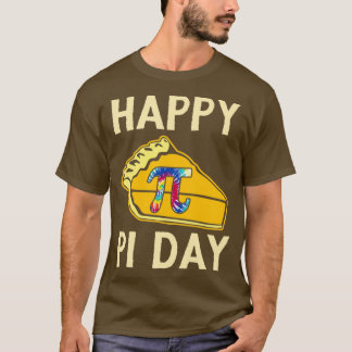 Pi Day Digits of Pi Gefärbte Krawatte Happy Pi Day T-Shirt