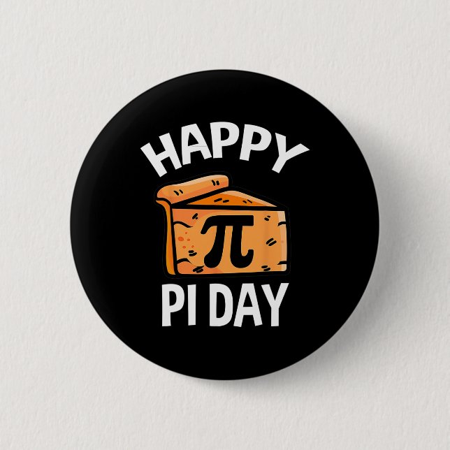 Pi-Day Digits of Pi Rainbow 3.14 Math Teacher Men Button (Vorderseite)