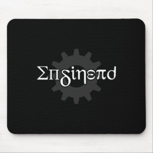 Pi Day Enginerd Engineer Math Funny Mechanic Eng Mousepad