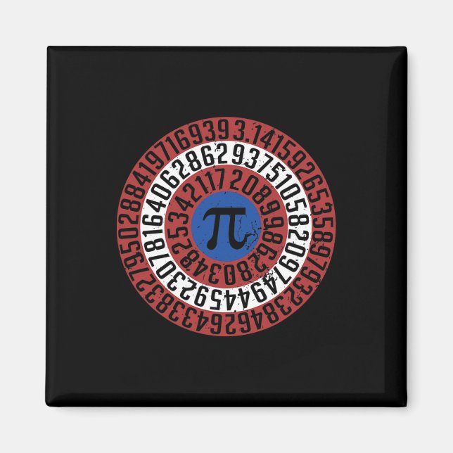 Pi Day Funny Nerd Geek Math Algebra Student Teache Magnet (Vorne)