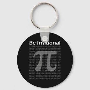 Pi Day Funny Pi T-Shirt Mathematik Nerd Irrational Schlüsselanhänger