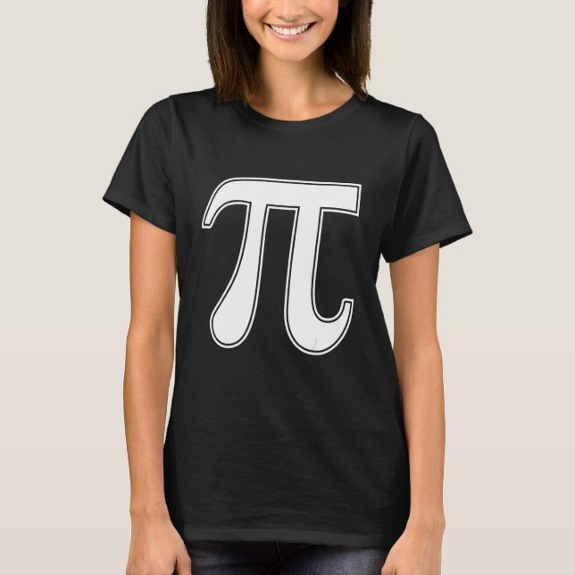 Pi Day Graphic Apparel Pi Symbol Math Pie 3 1 T-Shirt (Vorderseite)