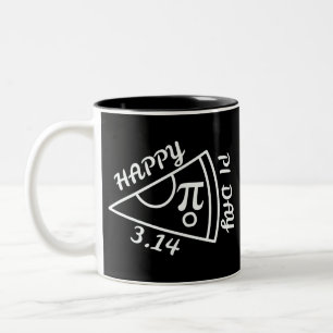 Pi Day Happy Pi Day Zweifarbige Tasse