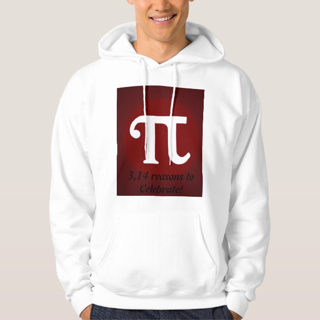 Pi Day Hoodie (Vorderseite)