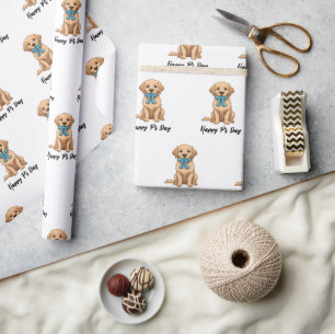 Pi Day Hund Mit Pi-Symbol Frohen Pi-Tag Geschenkpapier
