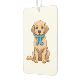 Pi Day Hund mit Pi Symbol Happy Pi Day Autolufterfrischer