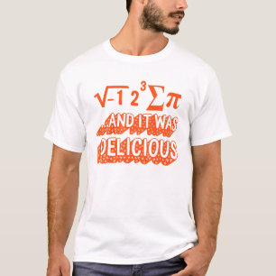 Pi Day I Ate Sum Pi Gleichung Lehrer 3,14 Mat T-Shirt