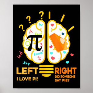 Pi Day Inspiriere mir, irrationale Entscheidungen  Poster