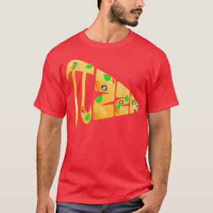 Pi Day Kids Pizza Pi Funny Mathe Food T-Shirt