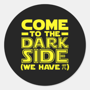 Pi Day kommen auf die Mathematik Seite haben wir P Runder Aufkleber