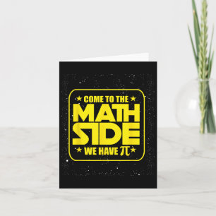 Pi Day - Kommen Sie zur Mathe-Seite, wir haben Pi Karte