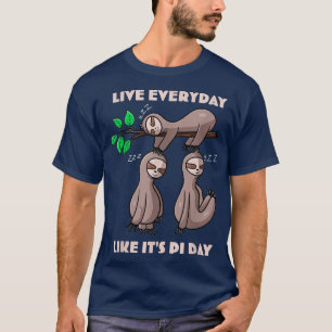 Pi Day Live jeden Tag wie sein Pi Day Niedlich Sle T-Shirt