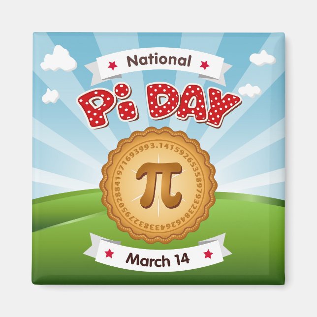 Pi Day Magnet (Vorne)