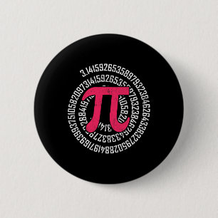 Pi Day Mah Nerd Geek 3.1415 Irrationale Nummer Pi Button