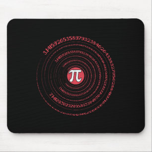 Pi Day Mah Nerd Geek 3.1415 Irrationale Nummer Pi Mousepad