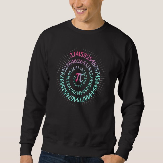 Pi Day Mah Nerd Geek 3.1415 Irrationale Nummer Pi Sweatshirt (Vorderseite)