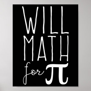 Pi Day März 14 Math Lover Science Funny 3,14 Pi P Poster