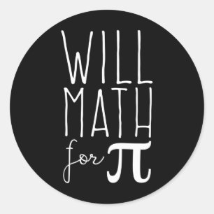 Pi Day März 14 Math Lover Science Funny 3,14 Pi P Runder Aufkleber