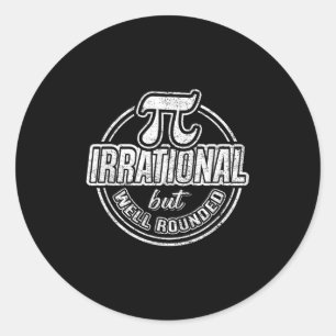 Pi Day März 14. Zitat - Funny Graphic Mathe Nerd Runder Aufkleber