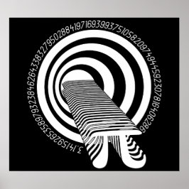 Pi Day Math Geek Infinity Poster