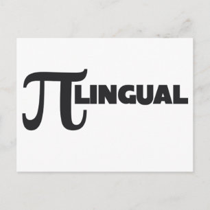 Pi Day Math Geek Spaß Postkarte