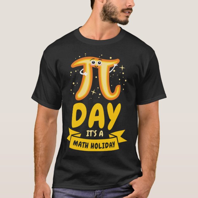 Pi Day Math Holiday Pi Symbol Number Mathematician T-Shirt (Vorderseite)