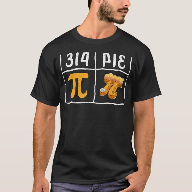 Pi Day Math Lehrer Shirts, Funny Pi Symbol T-Shirt (Vorderseite)