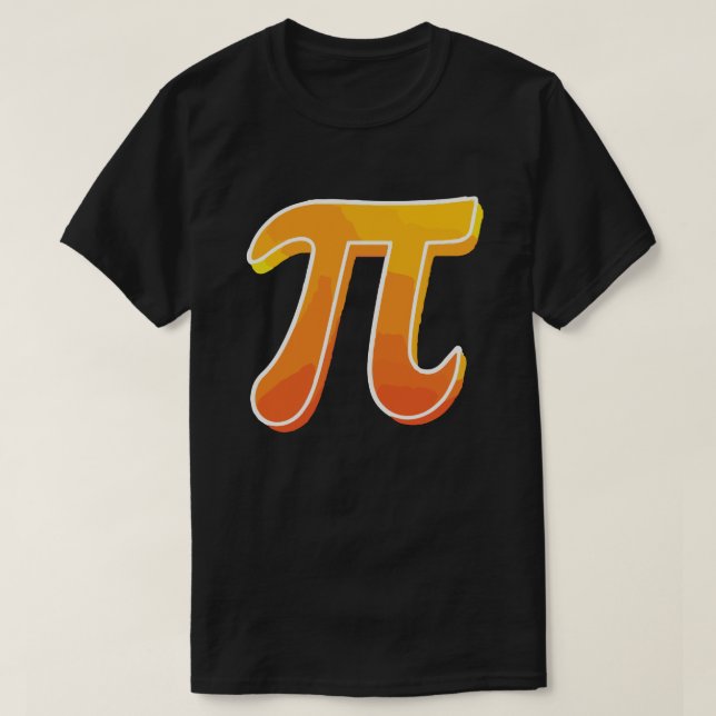 Pi Day Math Lover - Geeky & Fun Design T-Shirt (Design vorne)