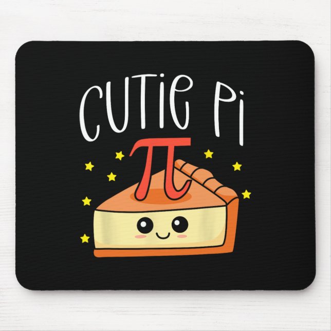 Pi Day Math Lover Student Lehrer 3.14 Süsse Pie Mousepad (Vorne)
