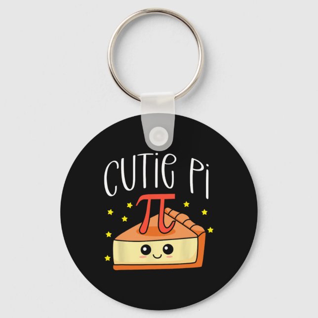 Pi Day Math Lover Student Lehrer 3.14 Süsse Pie Schlüsselanhänger (Vorderseite)