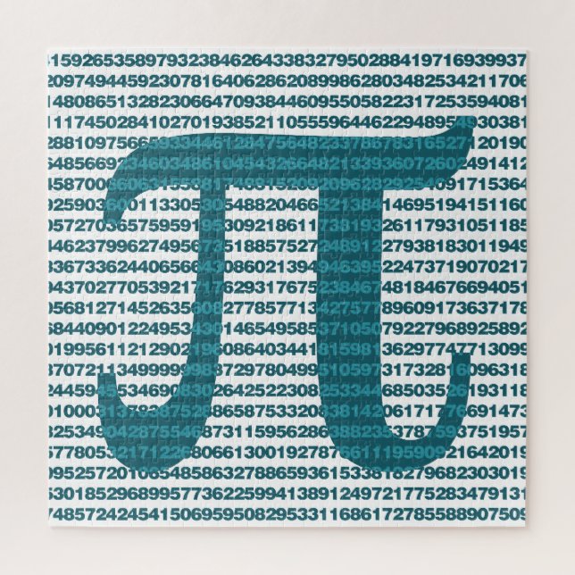 Pi Day Math Nerd Puzzle (Vertikal)