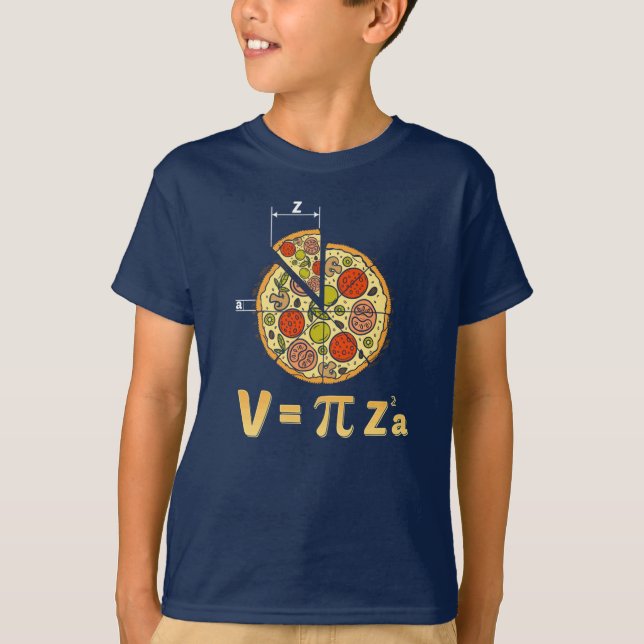 Pi Day Math Nerd T-Shirt (Vorderseite)