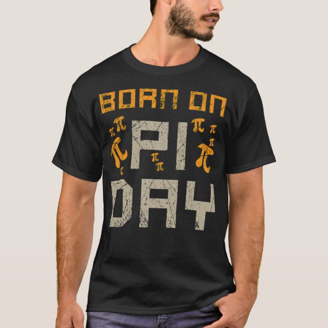 Pi Day Math Number 3 T-Shirt (Vorderseite)