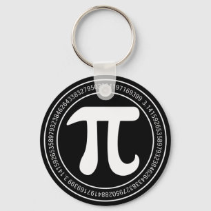 Pi Day Math Round Schlüsselanhänger