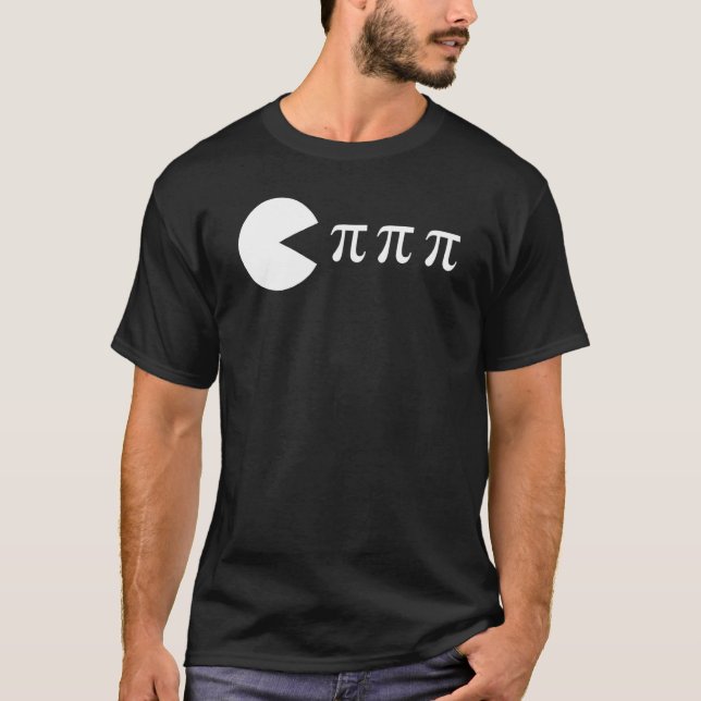 Pi Day Math Science Ate Pi Symbol 1 T-Shirt (Vorderseite)
