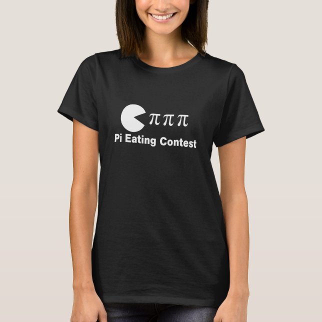 Pi Day Math Science Pi Eating Contest Mix T-Shirt (Vorderseite)