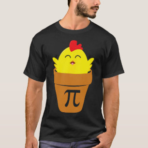 Pi Day Math T Shirt Funny Chicken Pot Pie T Shirt