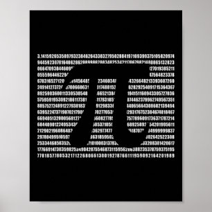 Pi Day Mathe Science Funny Teacher gibt Mens und W Poster