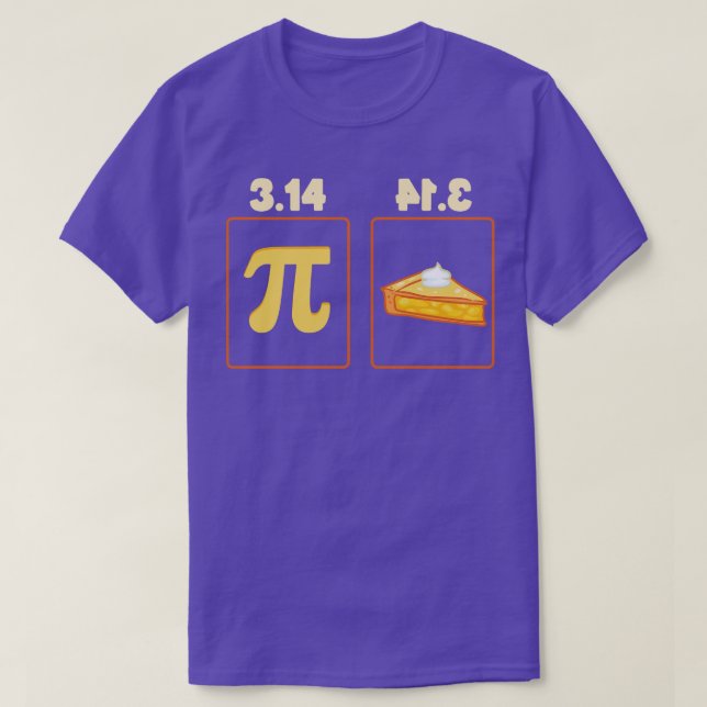 Pi-Day-Mathematik-Gleichung T-Shirt (Design vorne)
