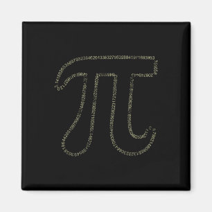 Pi-Day-Mathematik Pi 3,14 Zahlen für Männer Frauen Magnet