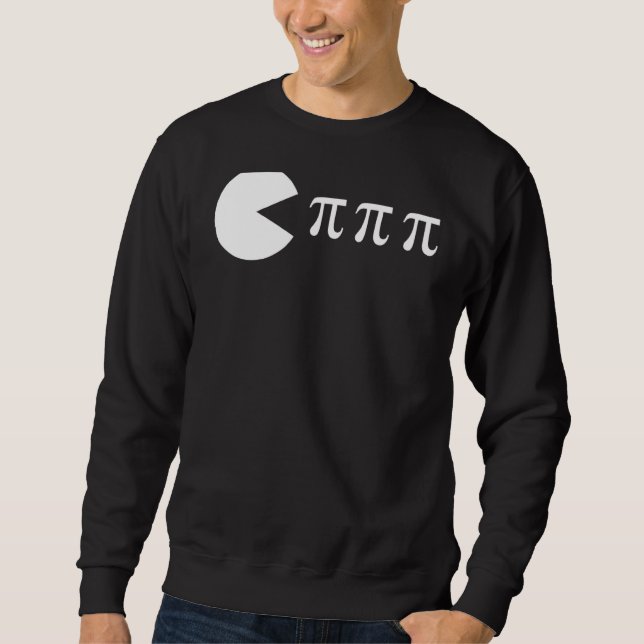 Pi Day Mathematik Science Ate Pi Symbol Sweatshirt (Vorderseite)