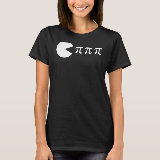 Pi Day Mathematik Science Ate Pi Symbol T-Shirt (Vorderseite)