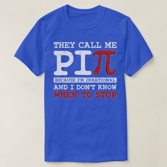 Pi Day Pi Math 3 T-Shirt (Design vorne)