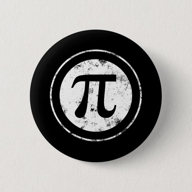 Pi Day Pi Math Button (Vorderseite)