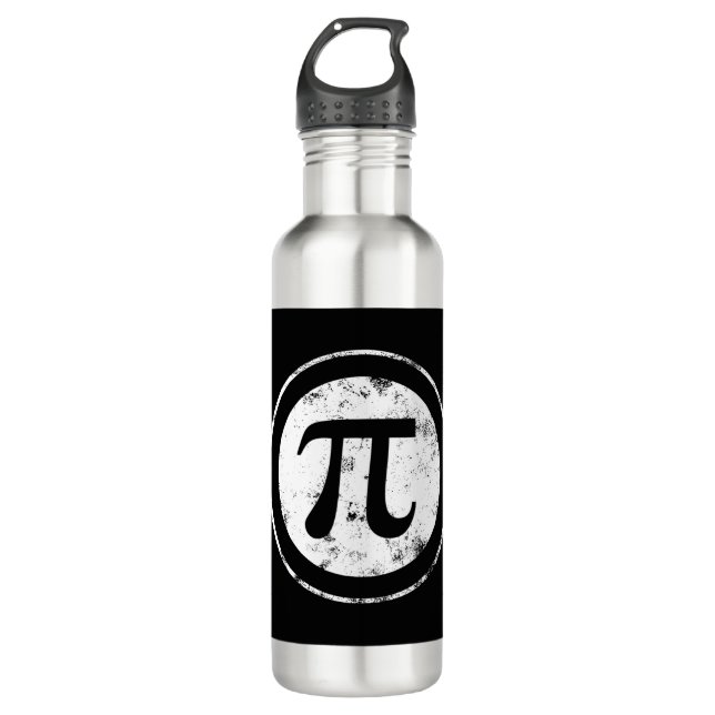 Pi Day Pi Math Edelstahlflasche (Vorderseite)