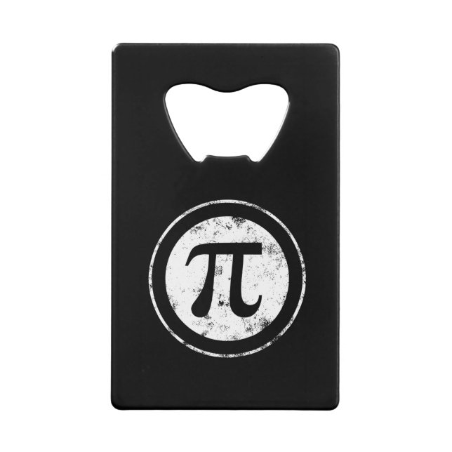 Pi Day Pi Math Geldbeutel Flaschenöffner (Vorderseite)