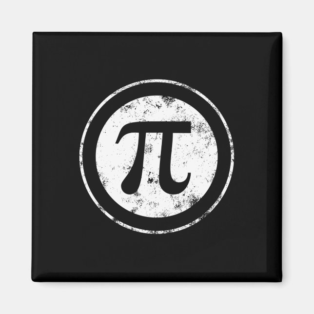 Pi Day Pi Math Magnet (Vorne)